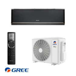 Инверторен климатик Gree Airy GWH09AVCXB-K6DNA1B - черен