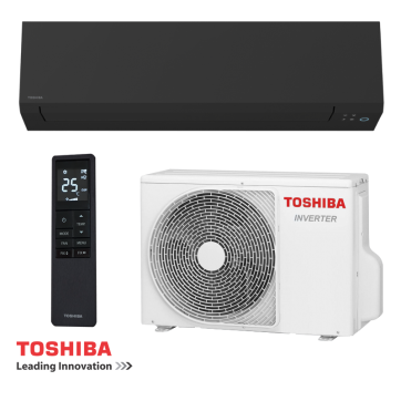 Инверторен климатик Toshiba Shorai Edge RAS-B22G3KVSGB-E + RAS-22J2AVSG-E1 - черен