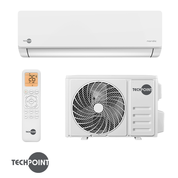 Techpoint 9000 BTU A++/A+ SEER 6.4 SCOP 4 – Инверторни климатици на топ ...