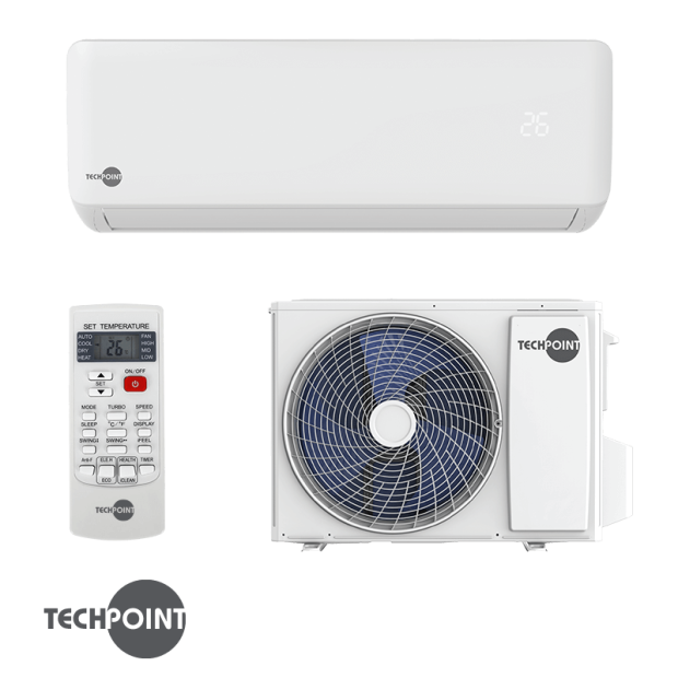 Techpoint 12000 BTU A++/A+ SEER 6.2 SCOP 4 – Инверторни климатици на ...