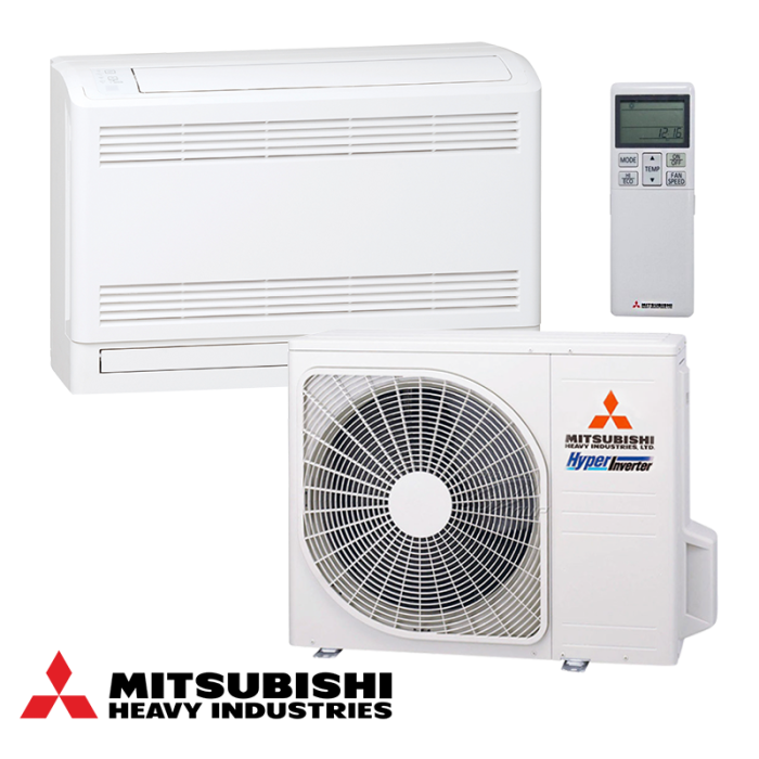 Инверторен климатик Mitsubishi Heavy Industries SRF50ZSX-W + SRC50ZSX-W - подово тяло